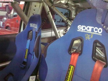 Baquets sparco rev homologados!! económicos