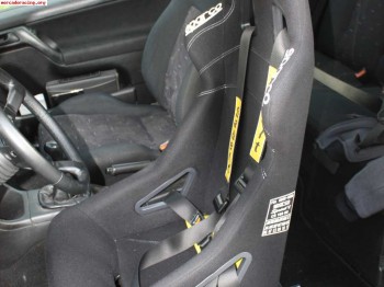 Se vende baquet sparco sprint v negro