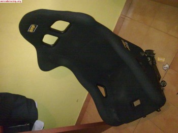 Baquet omp homologado para hans