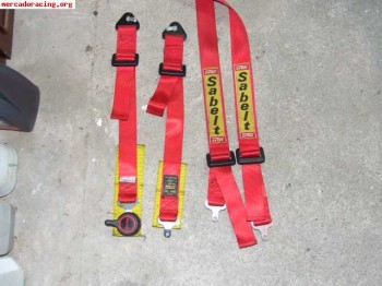 Arnés de 4 puntos tsw sabelt del año 1997 sin usar, como nue