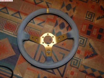 Volante omp corsica azul-dorado