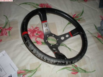 Volante gtz y pedales sparco