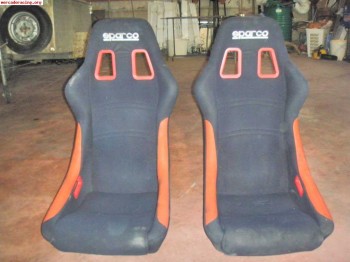 Vendo 2 bacquets sparco spring 150€