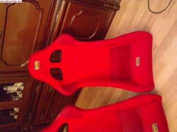 Cambio o vendo bakets omp grip de fibra rojos!