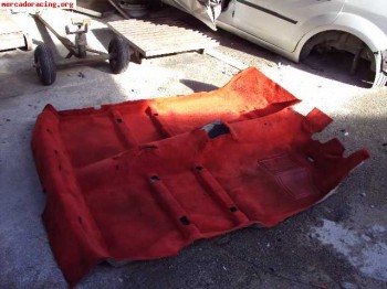 Moqueta roja r5 gt turbo