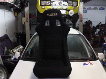 Vendo 2 baquets sparco sprint caducados y omp grip caducado