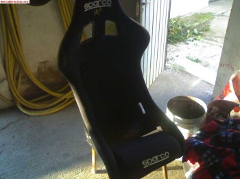 Baket sparco rev de fibra