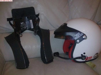 Casco sparco   hans homologados 500€
