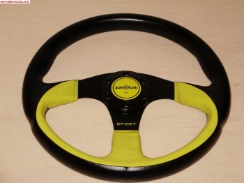 Volante italvolanti amarillo como nuevo 