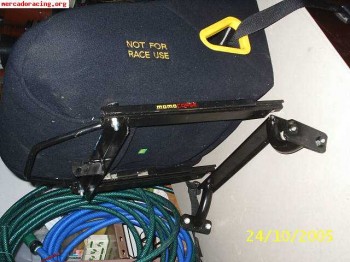 Bases y carrileras seat y creo k vw   y arneses 4 puntos omp