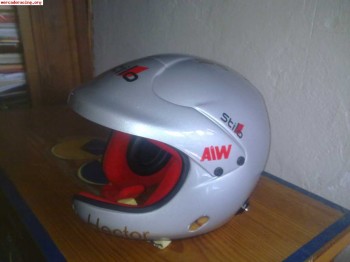 Vendo casco y hans