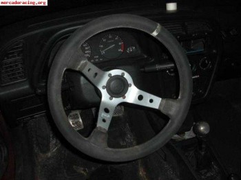 Volante omp y piña, peugeot 306   50€