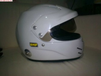 Casco modelo omp speed hans