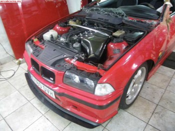 Interior m3 e36, admisión de carbono, cigüeñal etc