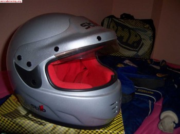 Vendo equipación completa omp   casco stylo