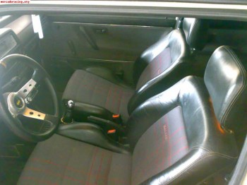 Golf ii asientos cuero