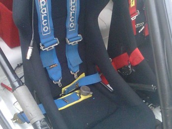 Backets sparco sprint mas arneses