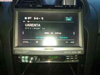 Se cambia pantalla alpine