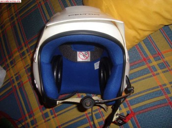 Vendo casco peltor g7 con clips de hans muy nuevo y barato!!