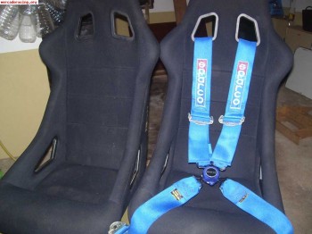 Vendo bacquets y arneses sparco