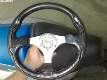 Vendo volante deportivo type-r carbono universal 