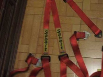 Compro arnes sabel rojo 3 puntos