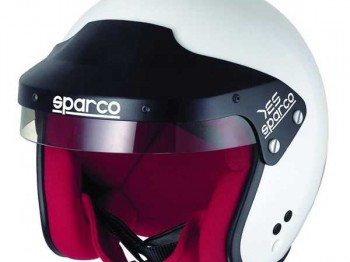  90 euros casco sparco jet con micro  sin clips  para tandas