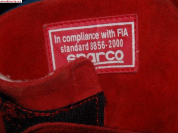 Botas sparco homologadas 60€