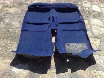 Moqueta azul  clio williams.