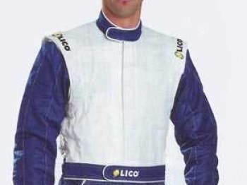 Se vende mono lico talla 58 azul/blanco sin estrenar