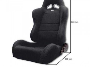 Semi - baquet bc corona modelo nascar homologables