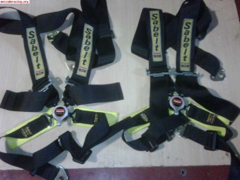 Arneses sabelt anchos negros