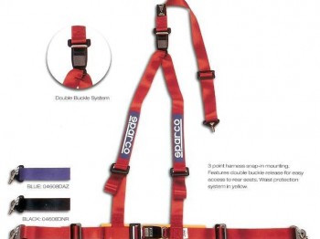 Vendo arneses sparco de calle