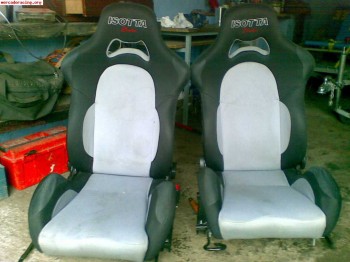 Semibaquets con bases y carrileras saxo y 106