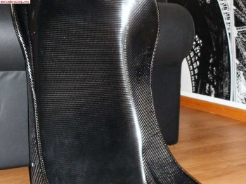 Baquet reverie mulsanne c en fibra de carbono. peso: 2,4 kil