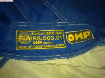  mono ignifugo omp homologado 