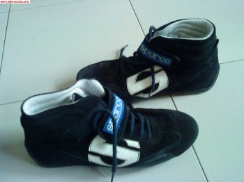 Botas sparco y collarin