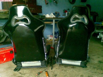 2 semibaquets de fibra ***340€***