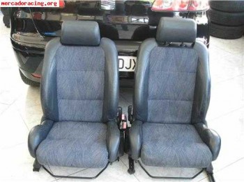 Asientos cuero y tela de clio 16v fase 1