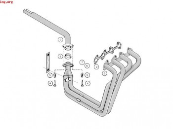 Colector 4-1 opel corsa a gsi