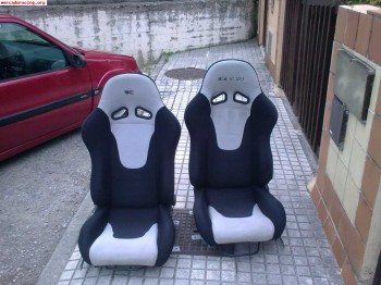 Se vende o se cambia semibakets bc corona indy