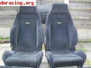 Interior completo del ford fiesta rs turbo / xr2i