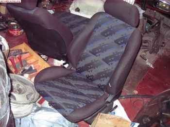 Asientos peugeot 106 sport.