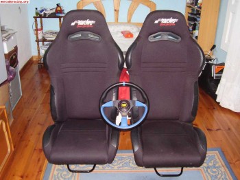 Semibaquets replica recaro speed regalo