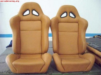 Vendo o cambio por recaro speed 2 semi-baquets fk tapizados