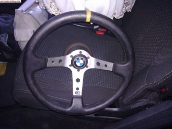 Volante mas piña y barra de torretas bmw e30