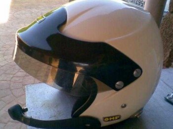 Casco omp clips hans