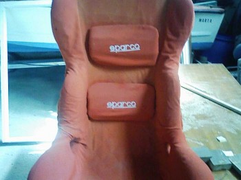 Baquet de fibra sparco