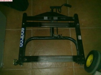 Vendo guias originales recaro para seat ibiza.