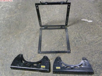 Soportes de backet omp y base abatible 